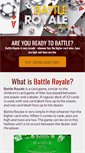 Mobile Screenshot of battleroyale.com